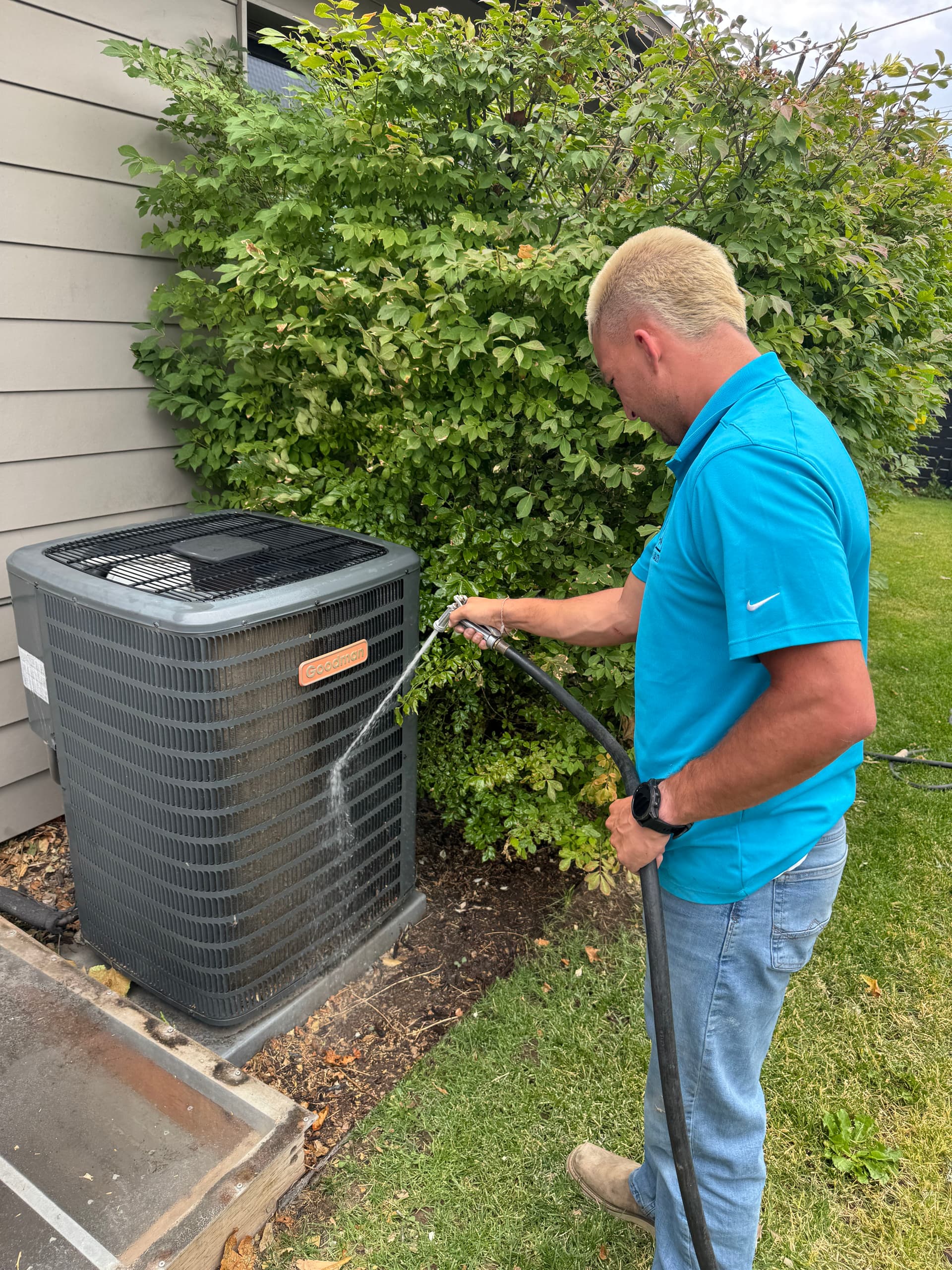 Why Your Outdoor A/C Unit Needs a Good Rinse This Summer image