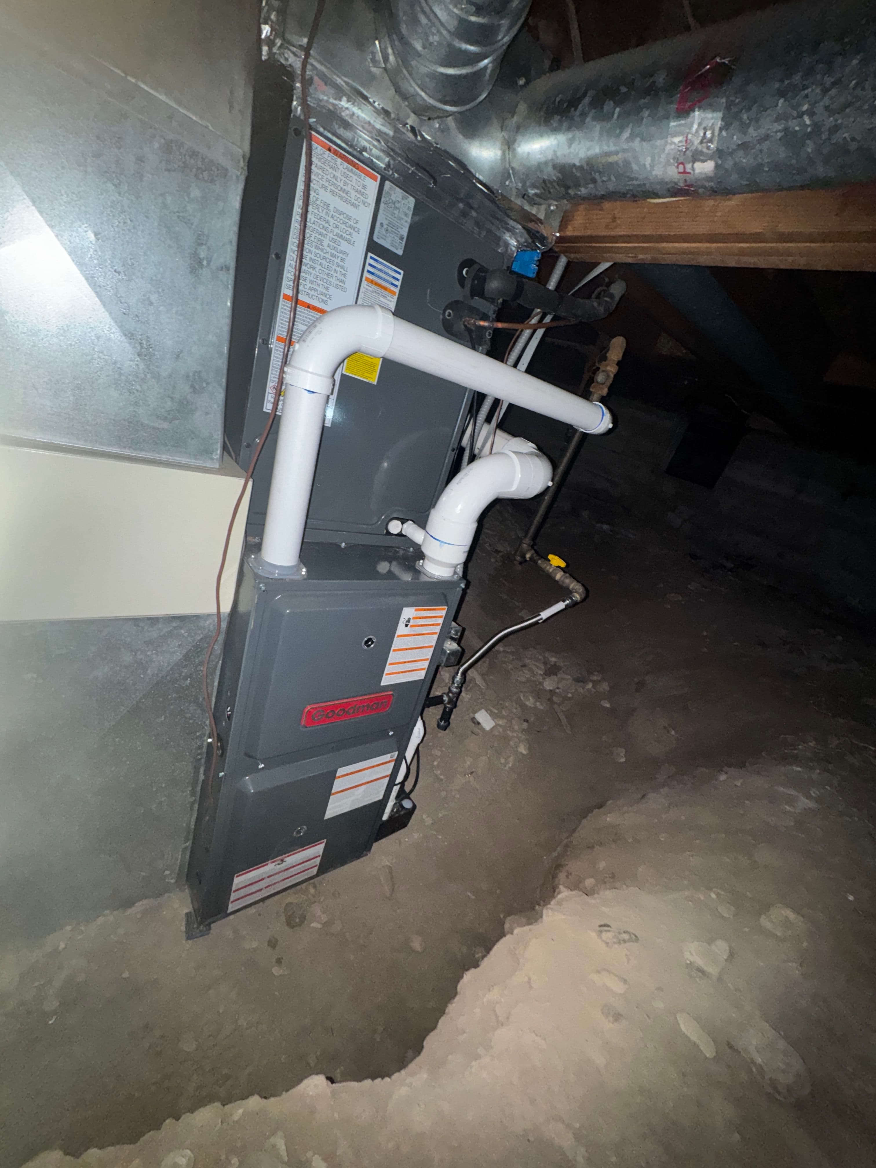 Project Efficient HVAC Setup in American Fork Basement image
