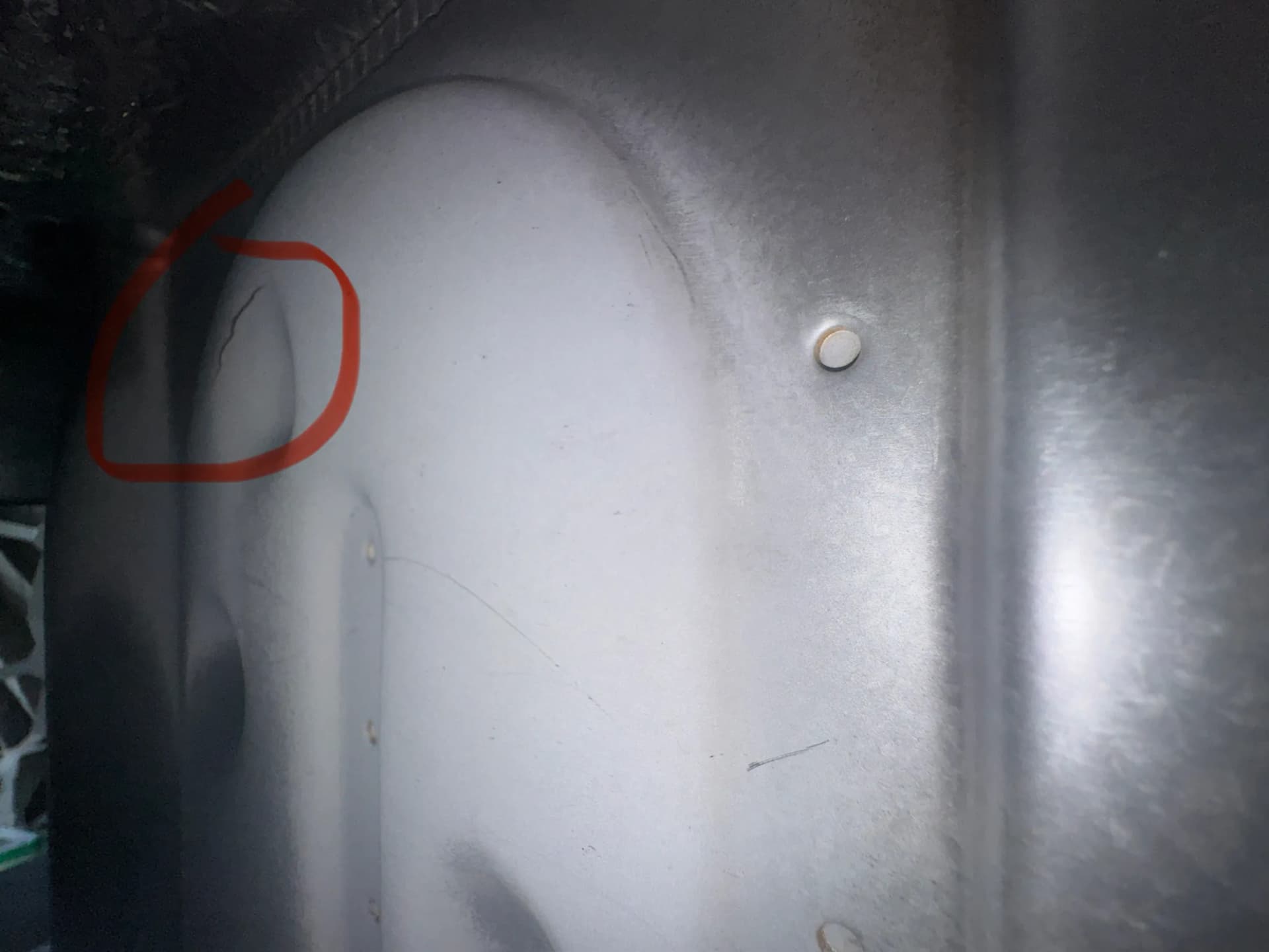 Gallery photos for Cracked Heat Exchanger Found During Furnace Inspection in Lindon: Image #1