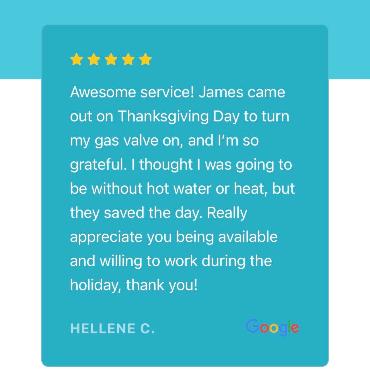 Project Holiday Heating Rescue for Customer in Need image