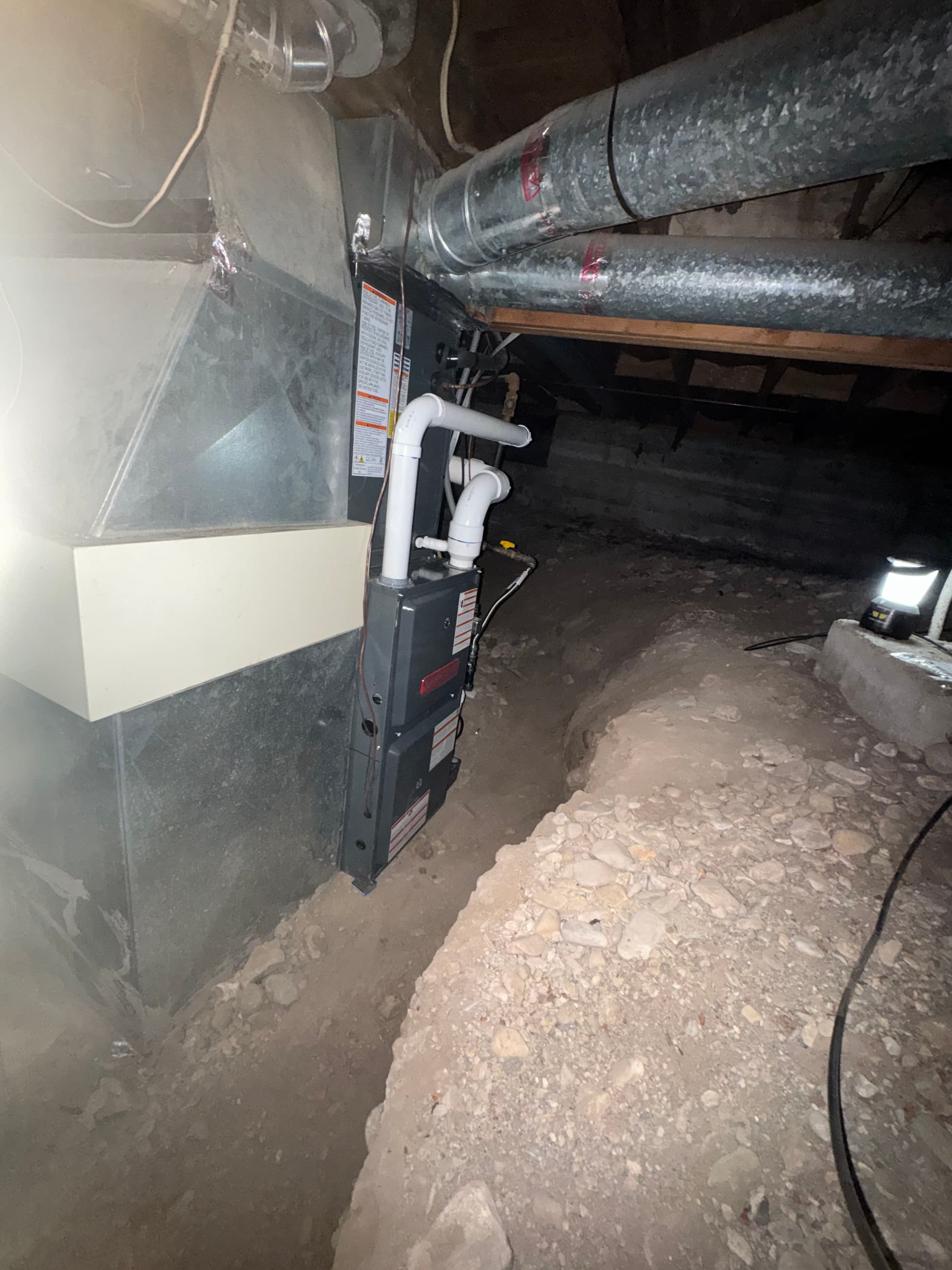 Gallery photos for Efficient HVAC Setup in American Fork Basement: Image #1