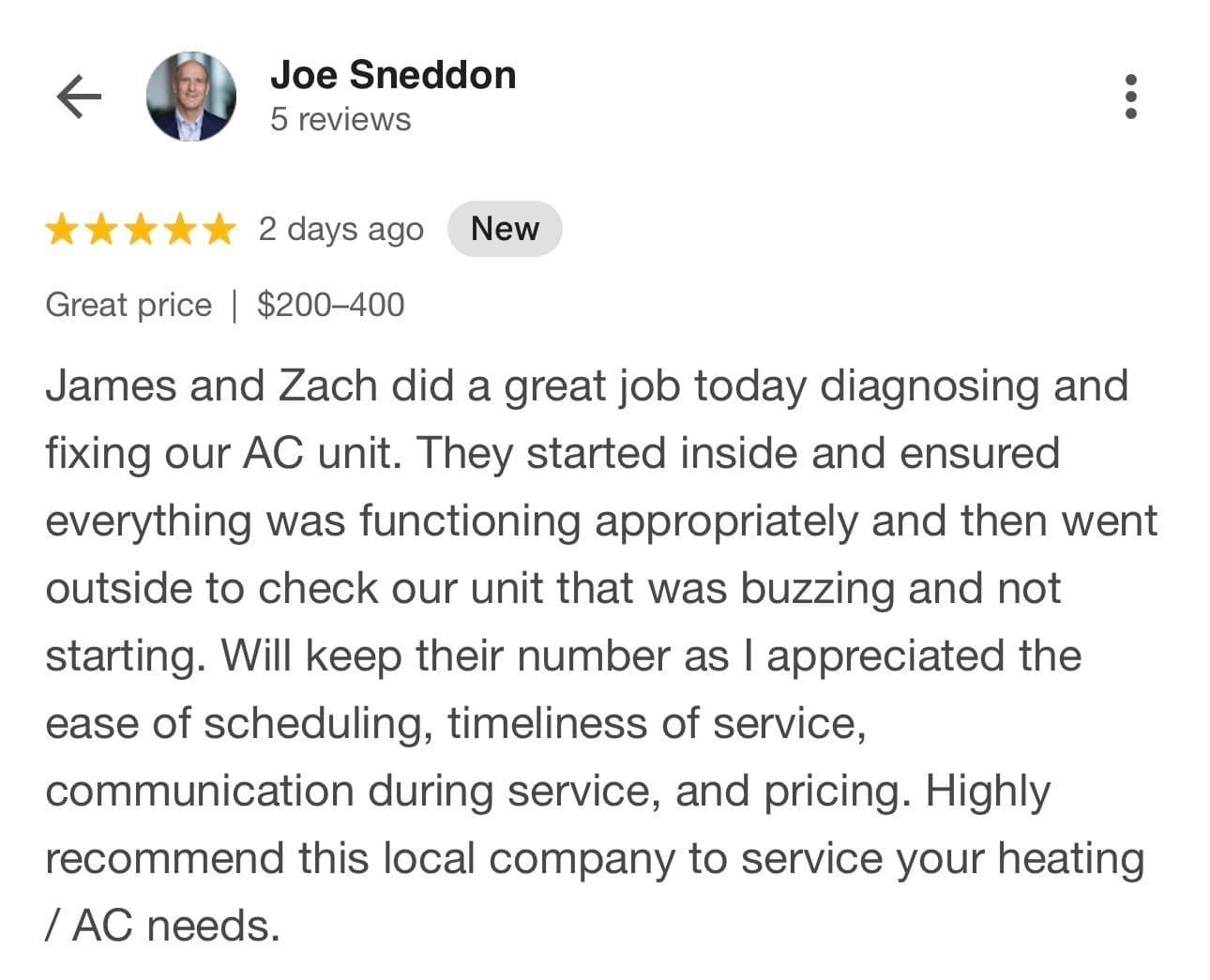 A 5-Star AC Repair Review From Highland, Utah image