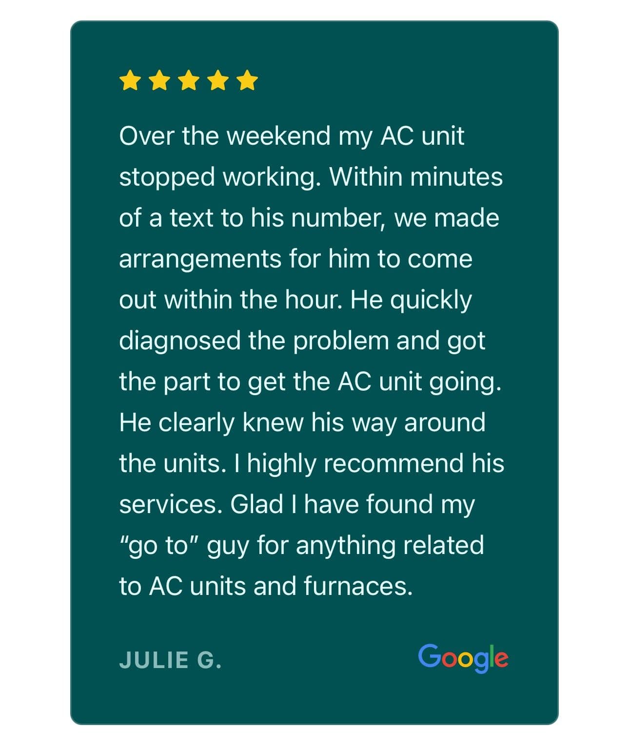 Quick Weekend AC Repairs Delight Customers image