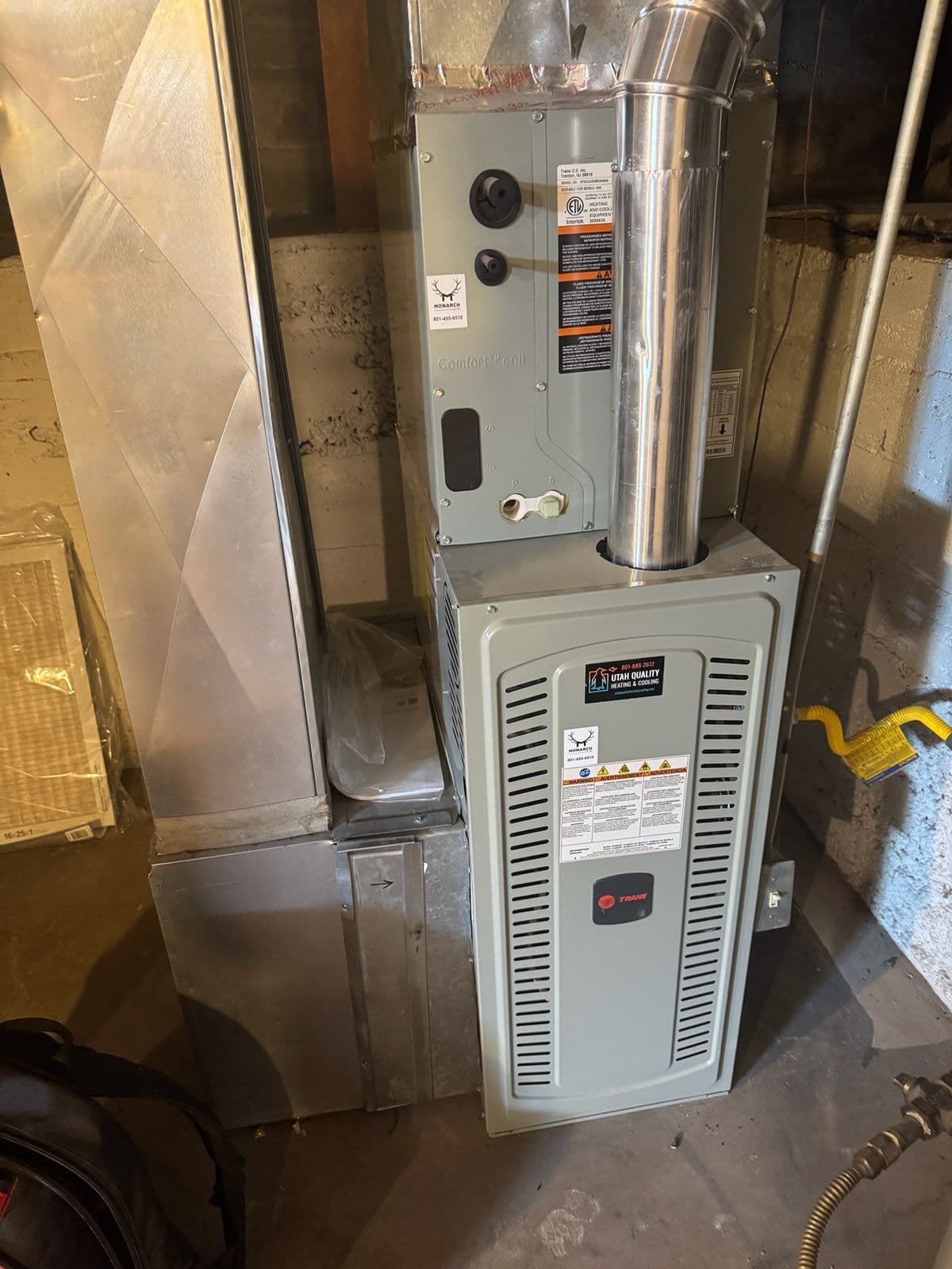 Gallery photos for Honeywell Thermostat Upgrade and Trane Furnace Tune-Up in Salt Lake City: Image #1