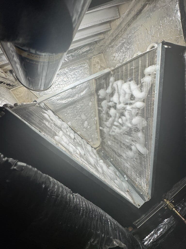 Deep Clean of Furnace Heat Exchanger and AC Coil in American Fork image