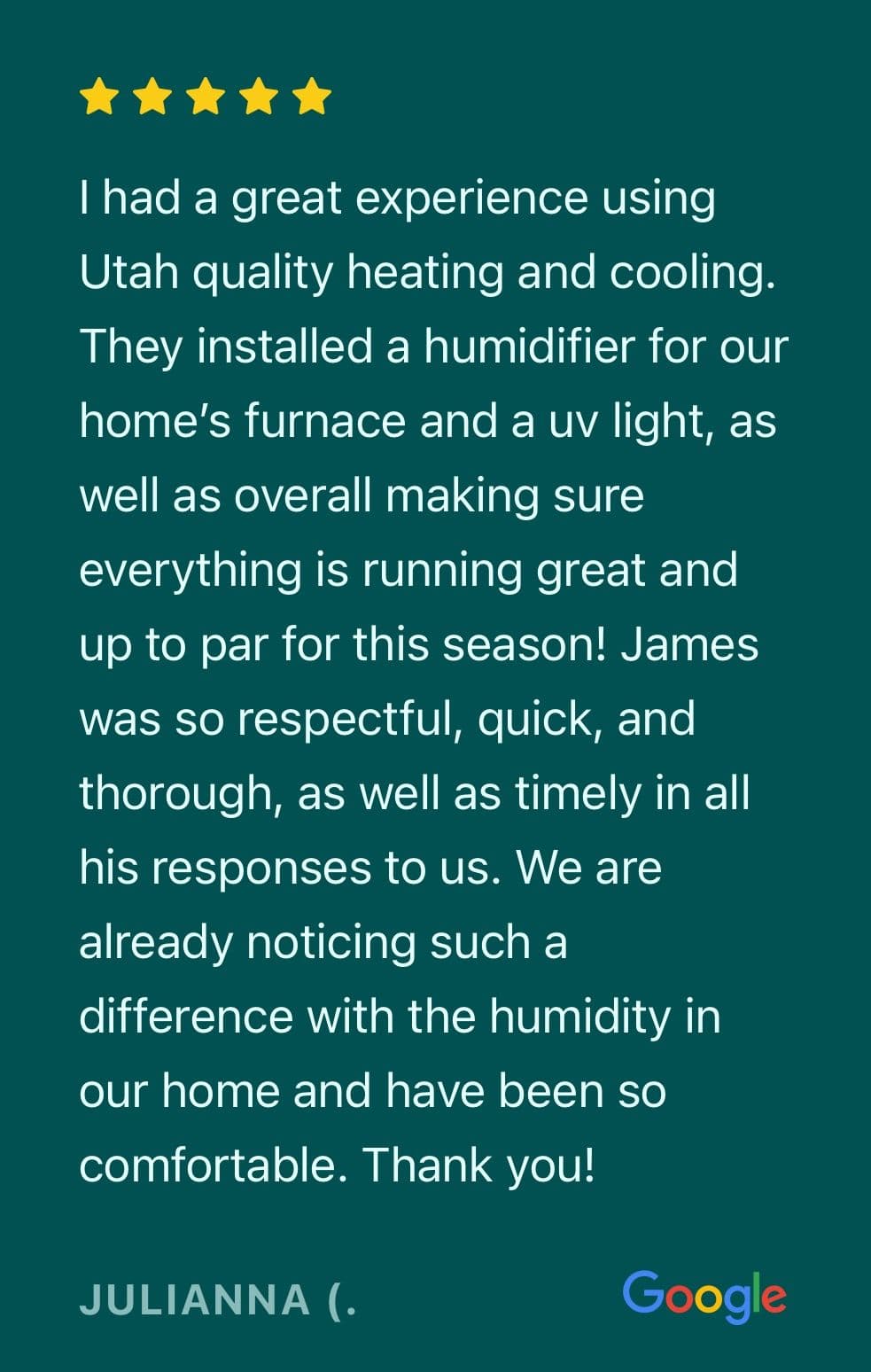 Exceptional Home Comfort Solutions with Key Installations image