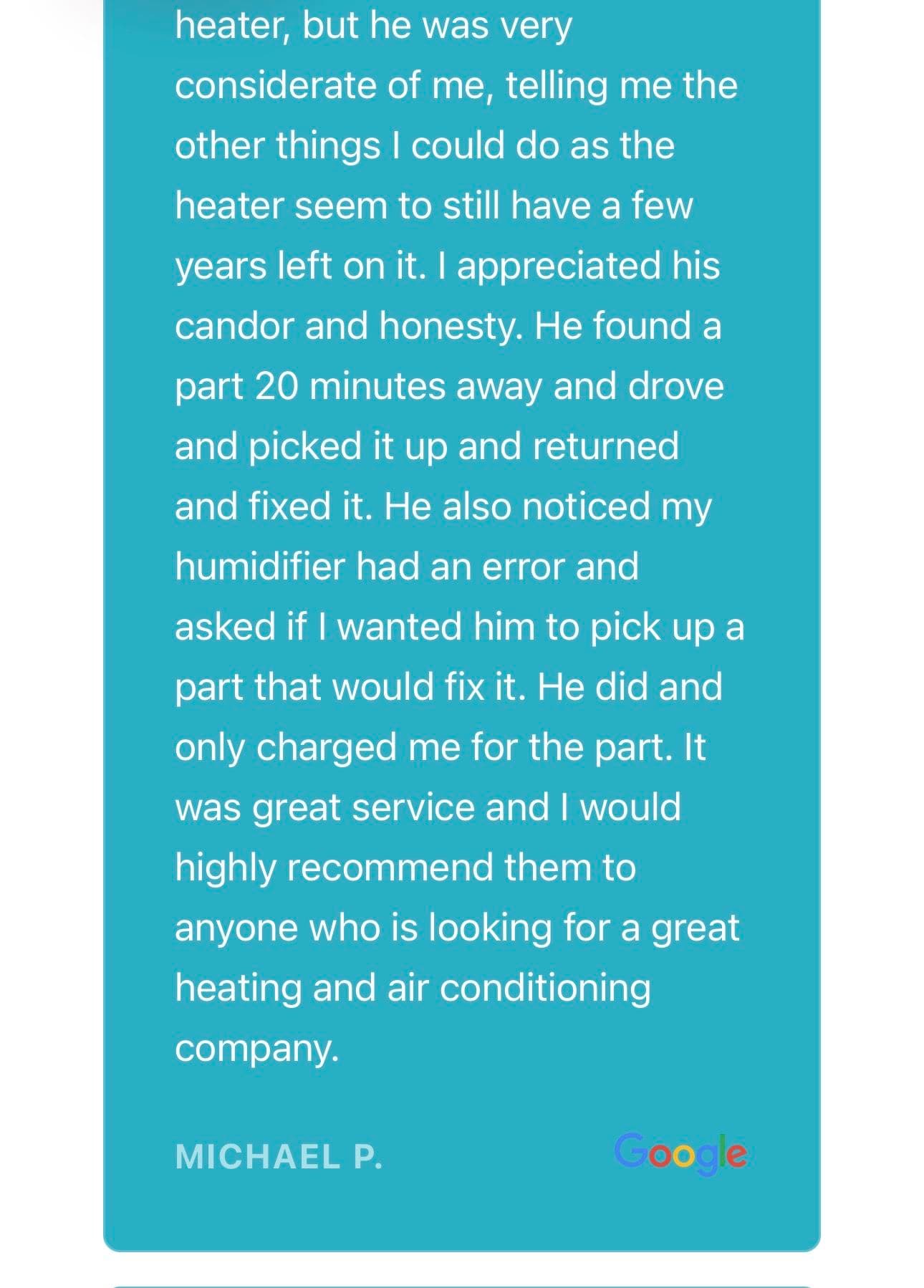 Gallery photos for Hear from Our Happy Customers: Exceptional HVAC Service: Image #1