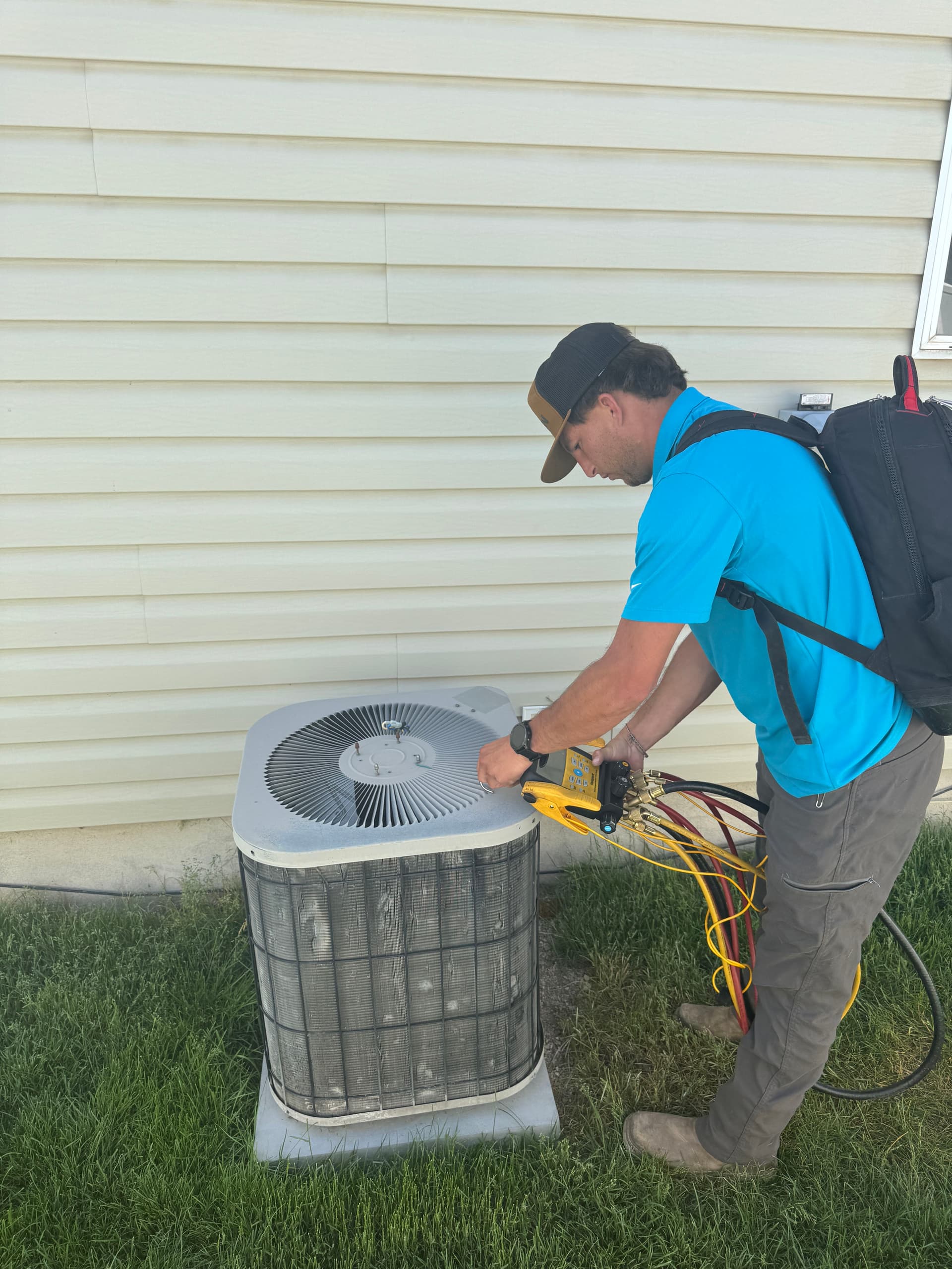 Older AC in Lehi Getting a Tune-Up Before Summer Hits image