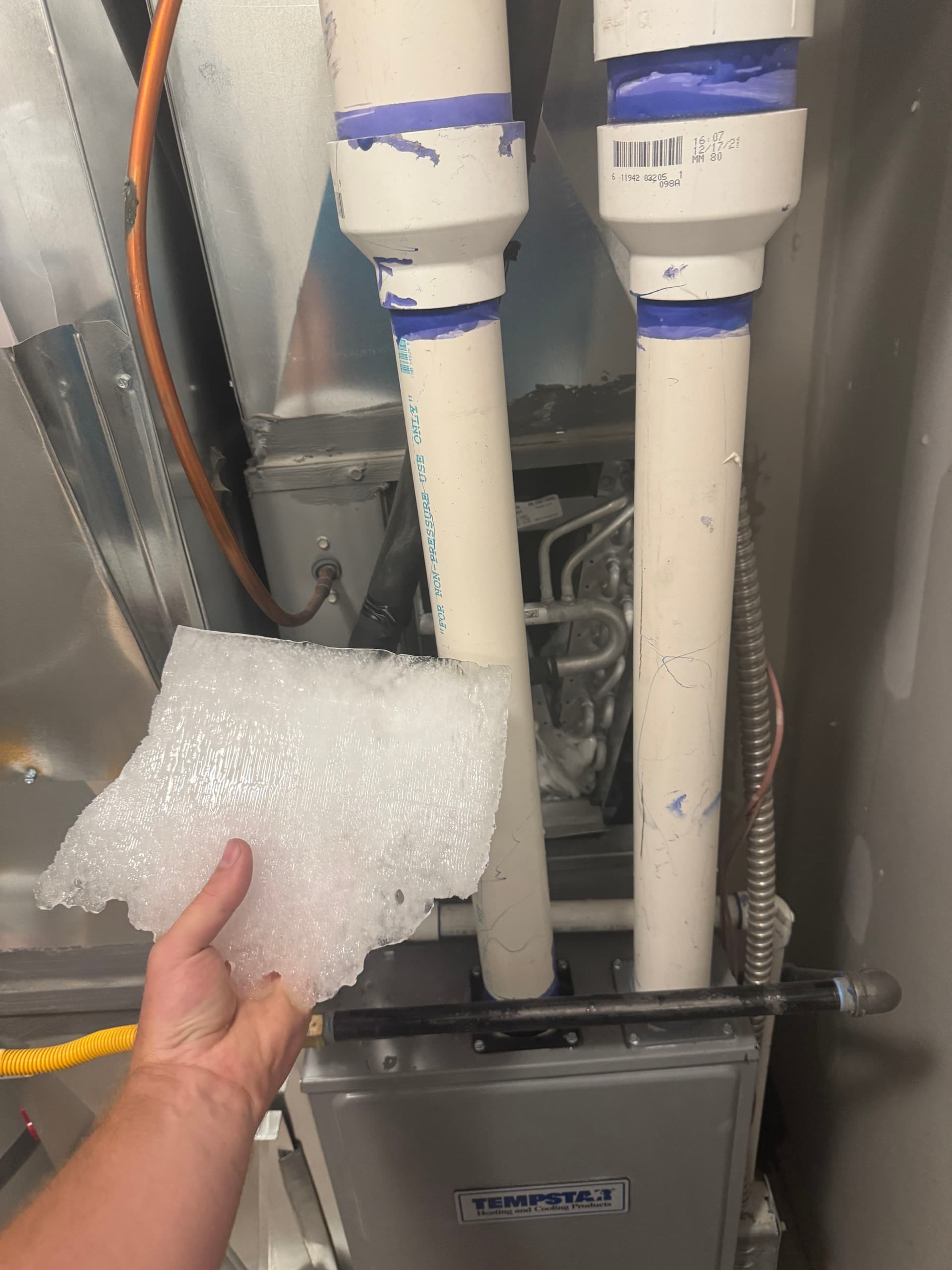 Frozen AC Repair in American Fork - Ice Buildup and Recharge image