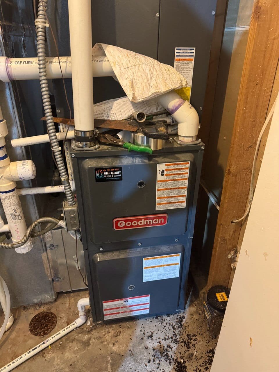 Gallery photos for Resolving Bug-Caused Furnace Issues in American Fork: Image #1